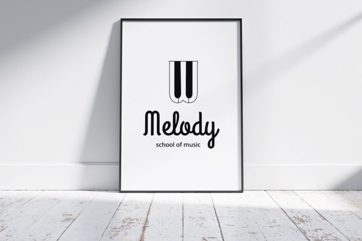 Branding scoala de muzica - Melody School