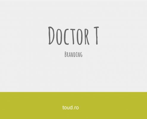 Doctor T visual identity logo colors fonts homeocosmetics 1