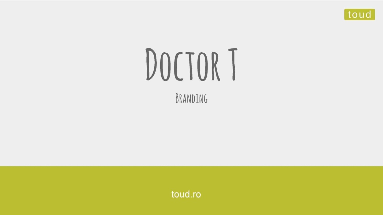 Doctor T visual identity logo colors fonts homeocosmetics 1