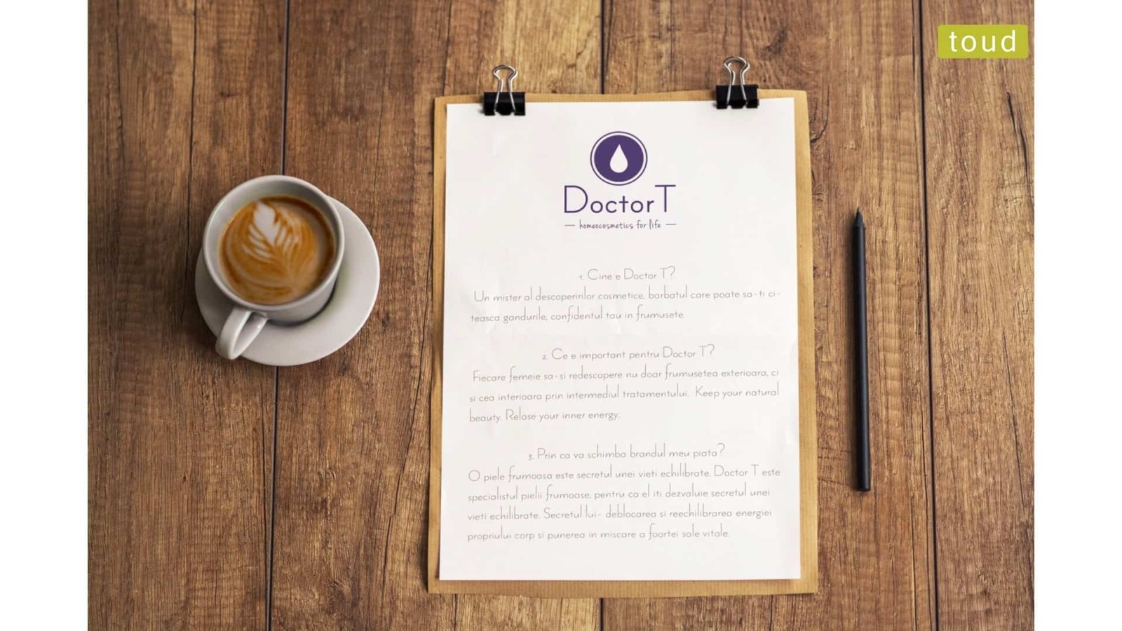 Doctor T visual identity logo colors fonts homeocosmetics 22