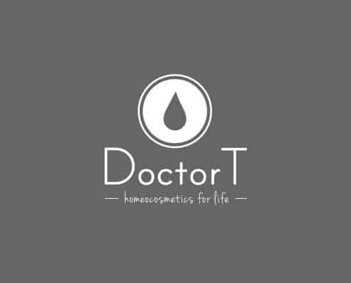 Doctor T visual identity logo colors fonts homeocosmetics 8