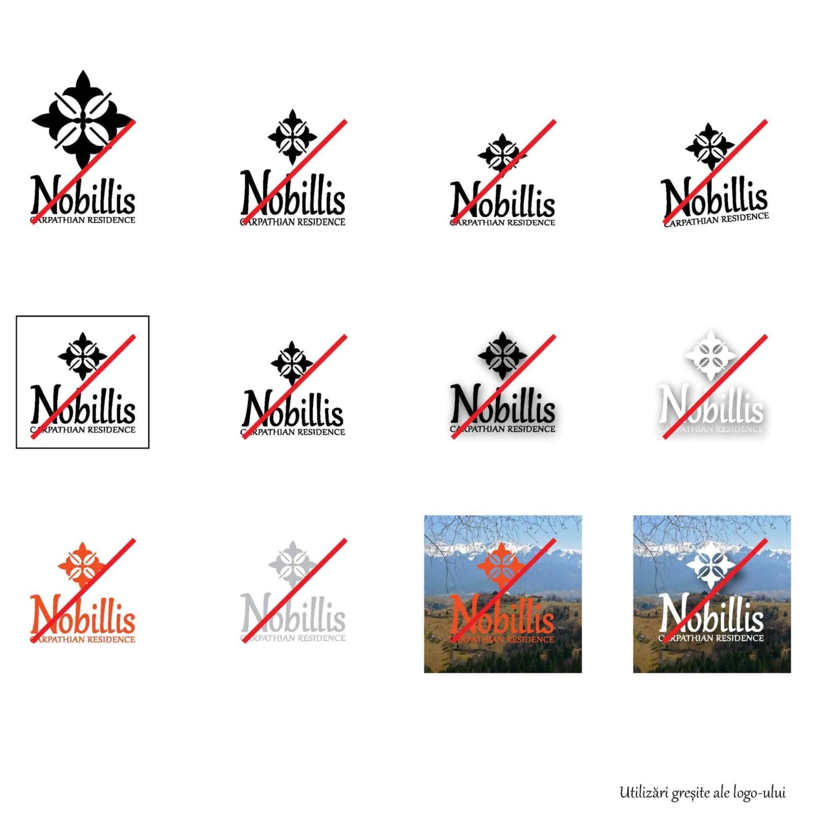 Guide de style Nobillis, Agence de design Toud, Design d'identité visuelle
