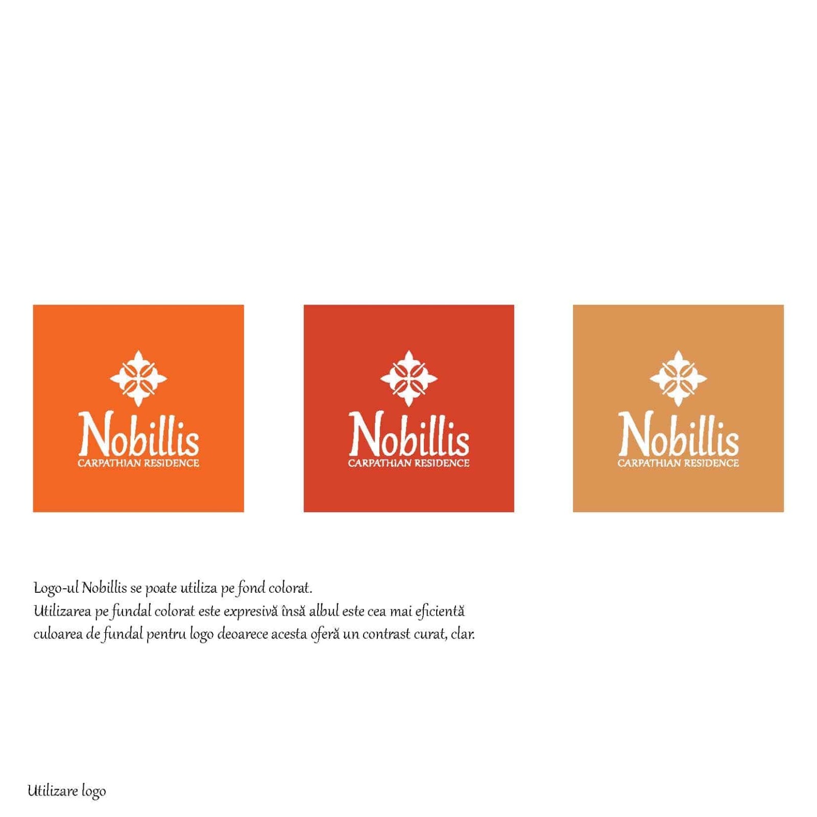 Guide de style Nobillis, Agence de design Toud, Design d'identité visuelle