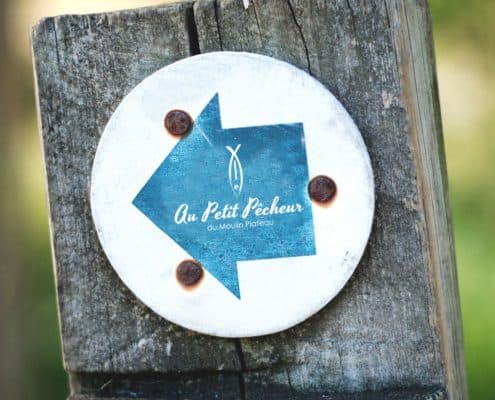 Au Petit Pêcheur du Moulin Plateau Branding France Logo France création de site web Créer un site internet France 3