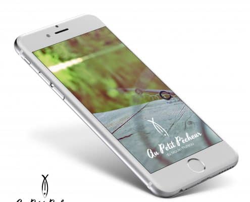Au Petit Pêcheur du Moulin Plateau Branding France Logo France création de site web Créer un site internet France 4