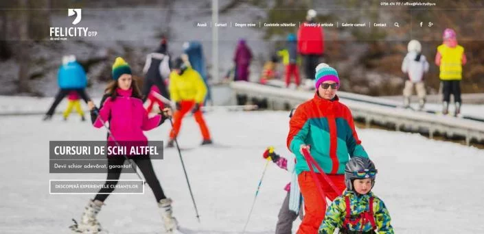 FelicityDTP, creare site web