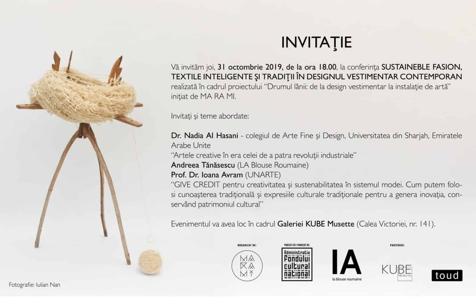 design invitatie, design, drumul lanii