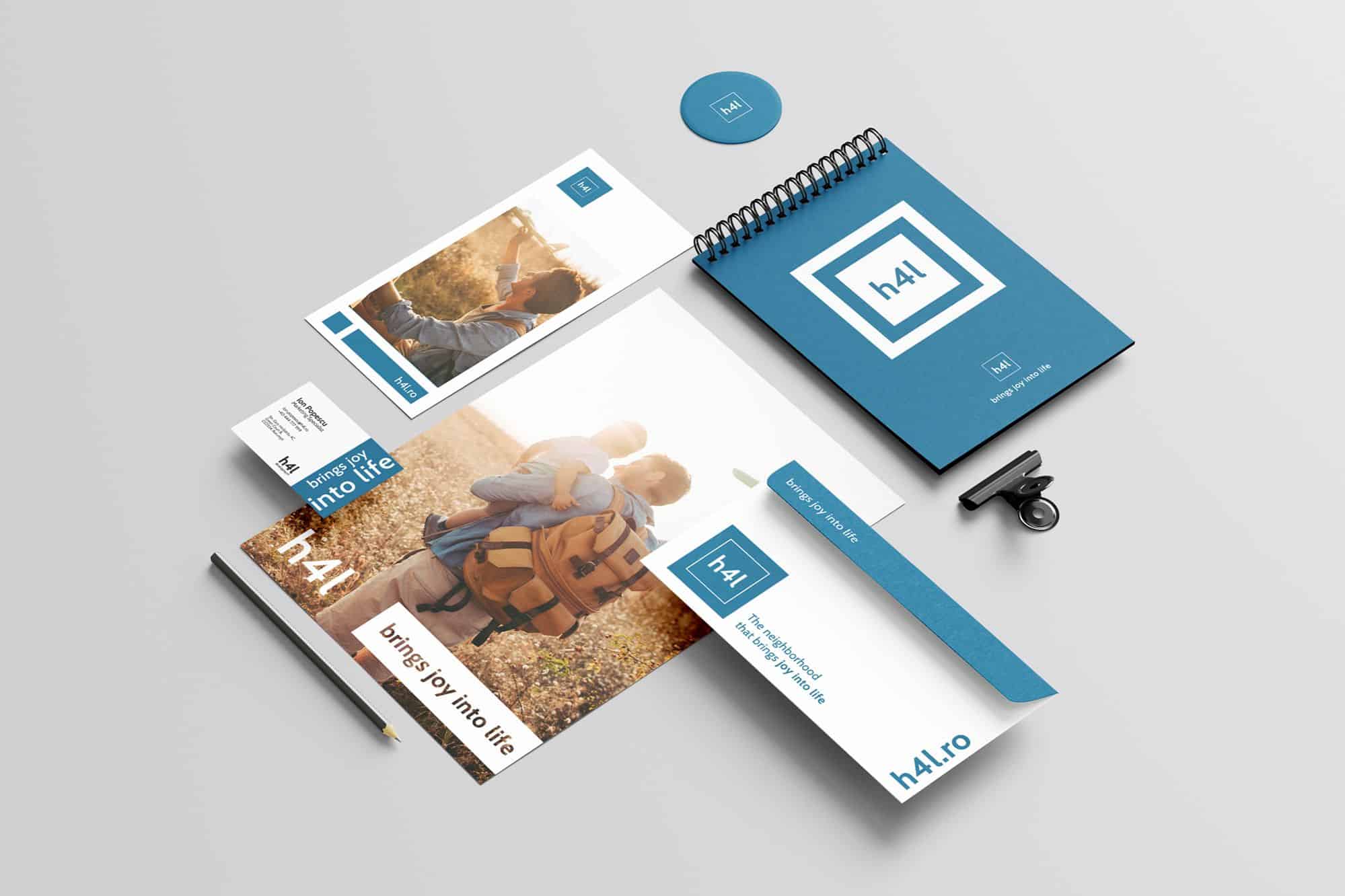 H4L – STRATÉGIE, CRÉATION D’IDENTITÉ VISUELLE ET SITE WEB POUR UN PROMOTEUR IMMOBILIER