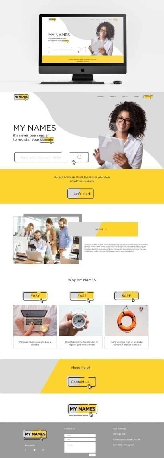 Conception d'interface utilisateur, design, conception web, site web