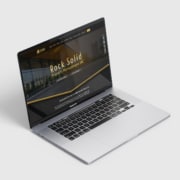 Rock Solid Property Management - Concept de design UI pour une société de gestion immobilière