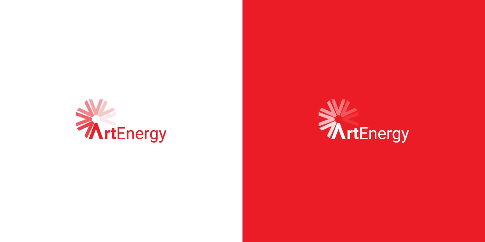 Rebranding ArtEnergy identitate vizuala logo design design strategie de brand transformare
