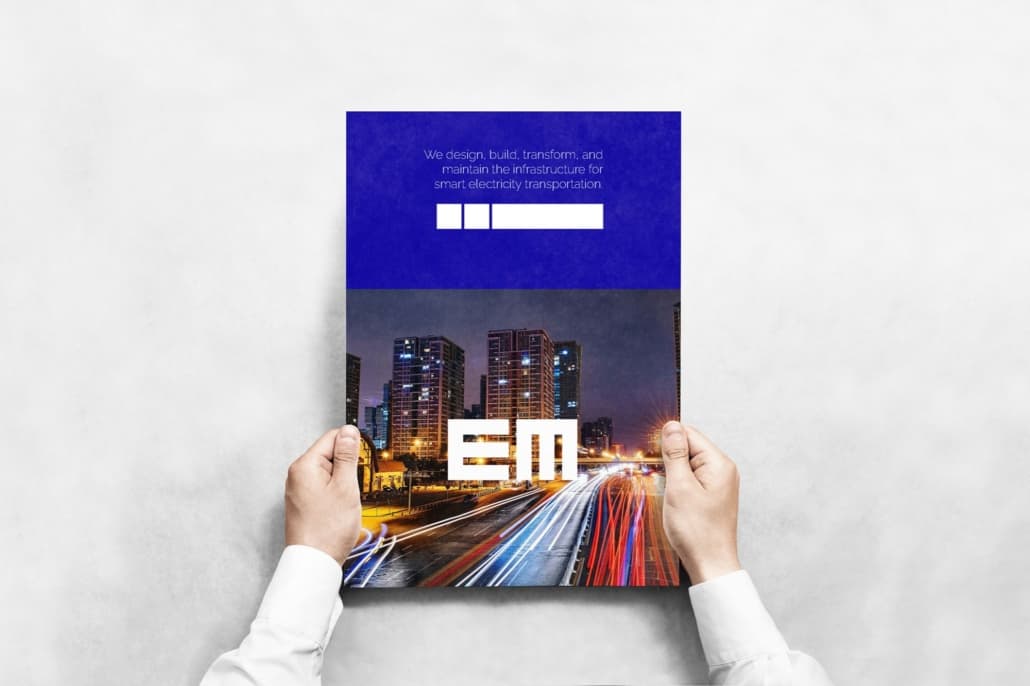 EM Electromontaj  branding, identité visuelle, refonte du site web