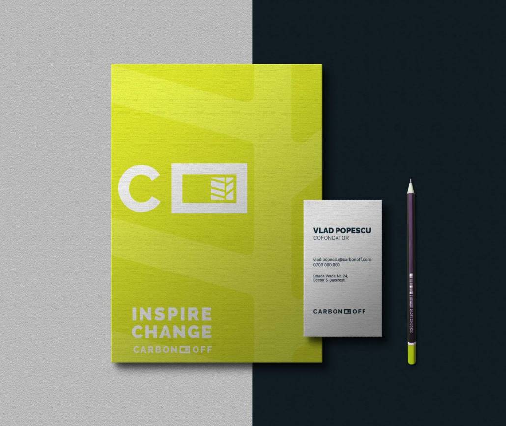 CARBONOFF - Identité de marque, création de logo, conception web - Projet de crédits carbone, Toud, image de marque, design, agence d'image de marque, agence de design, Toud