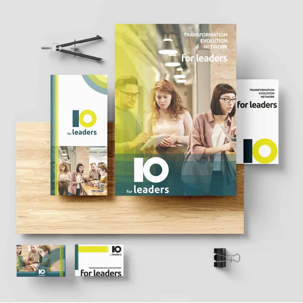Guide de style 10 for leaders. Création de marque organisationnelle, apprentissage de la marque, marque d'entreprise, stratégie de marque, identité visuelle, design.