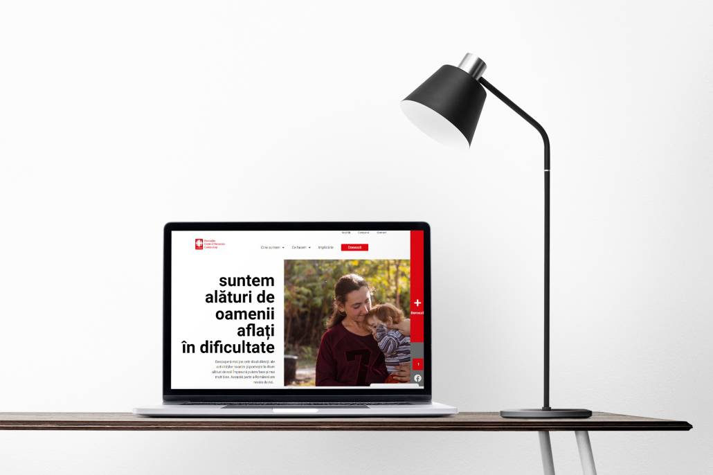 L'Association Centre Diocésain Caritas Iași - un projet de conception de site web