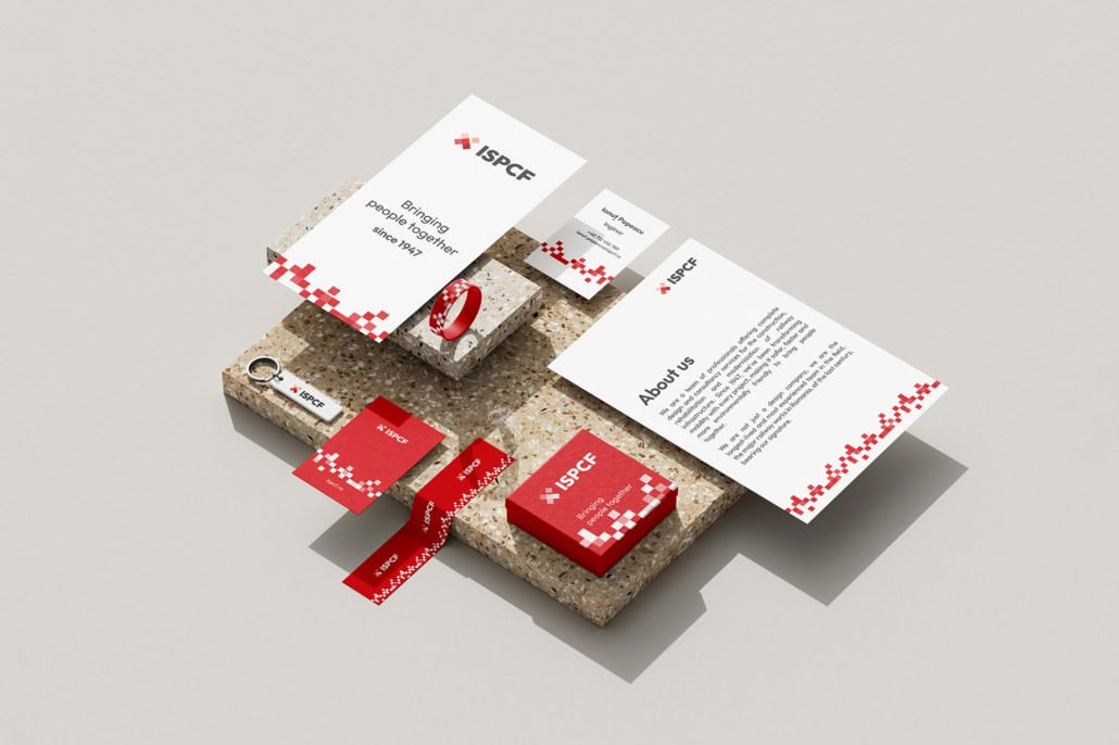 Transformation ISPCF, identité visuelle, création de logo, web design, création de site internet