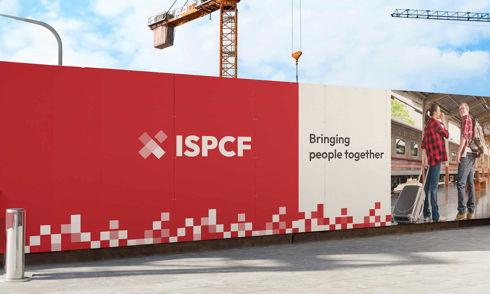 Transformation de l'ISPCF, identité visuelle, création de logo