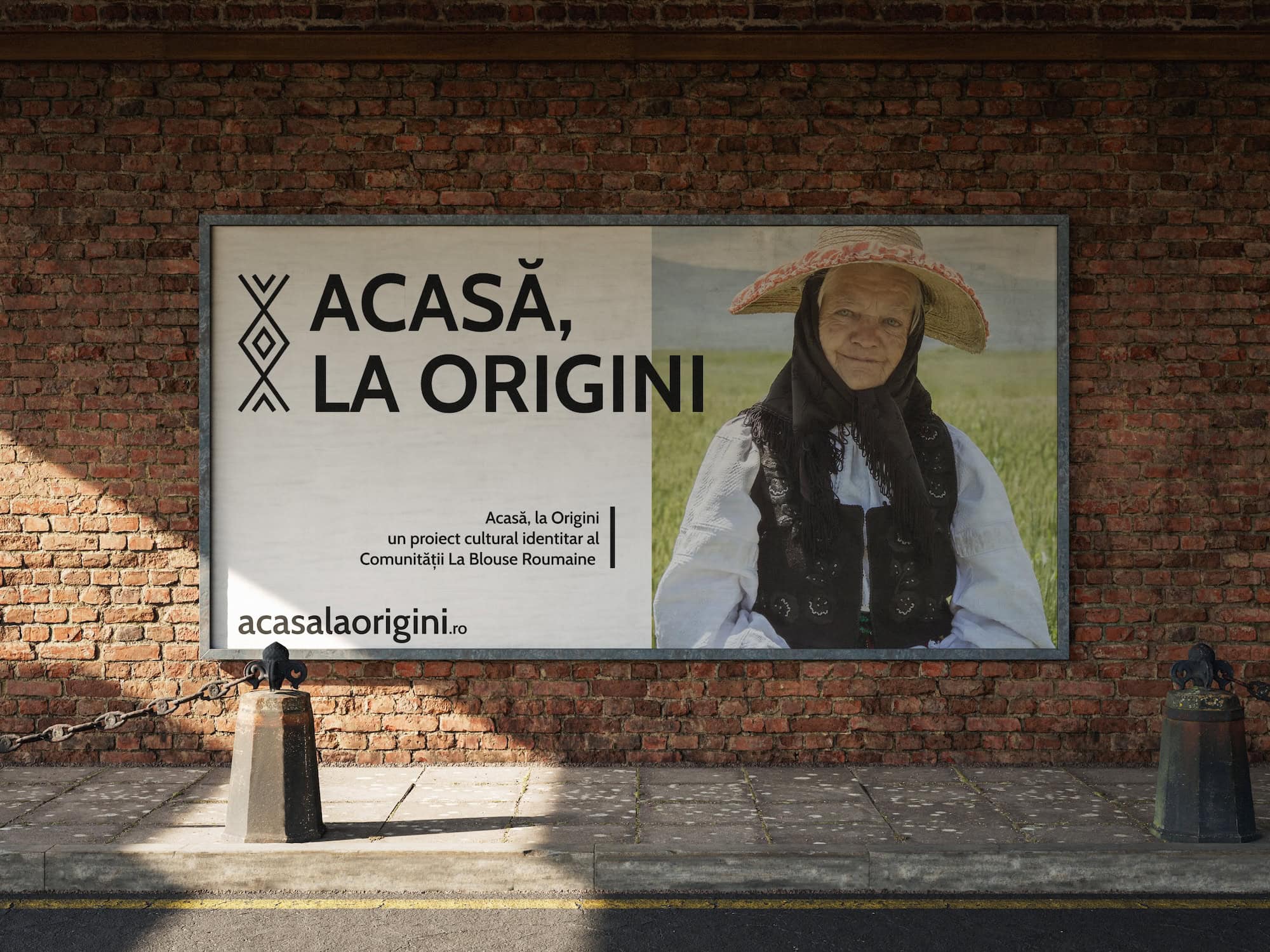 Acasa la Origini branding design website La Blouse Roumaine IA1