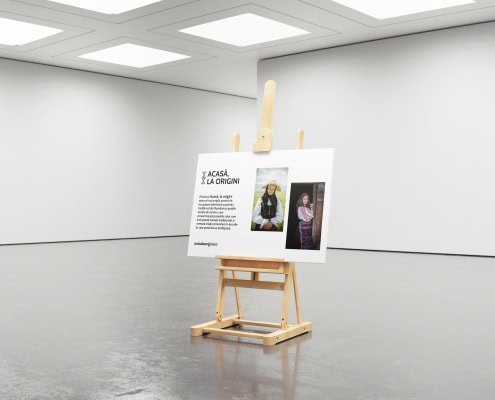 Acasa la Origini branding design website La Blouse Roumaine IA20