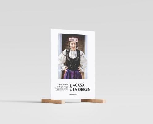Acasa la Origini branding design website La Blouse Roumaine IA24