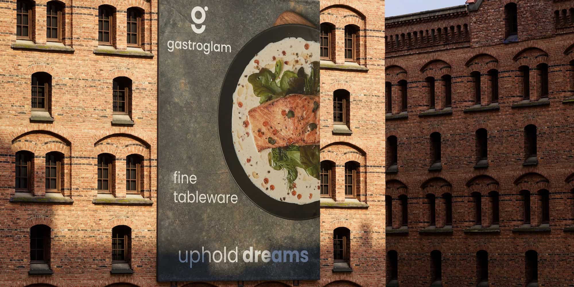 Gastroglam — le projet qui soutient les rêves de ceux qui créent des expériences culinaires, Toud, identité visuelle, conception web