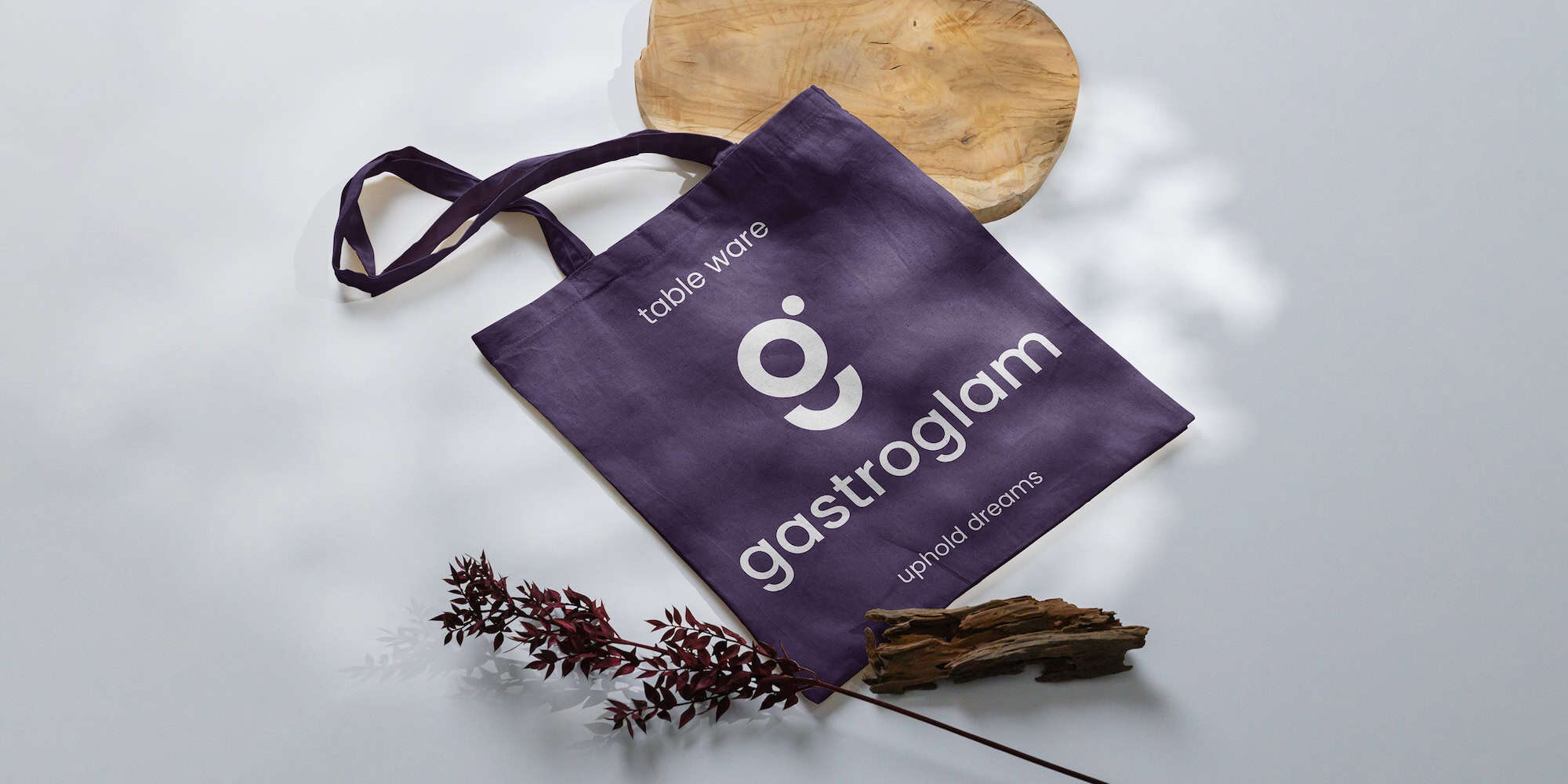 Gastroglam — le projet qui soutient les rêves de ceux qui créent des expériences culinaires, Toud, identité visuelle, conception web