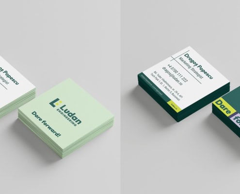 Ludan ENGINEERING Branding pentru o companie de inginerie Toud identitate vizuala branding website design logo design9