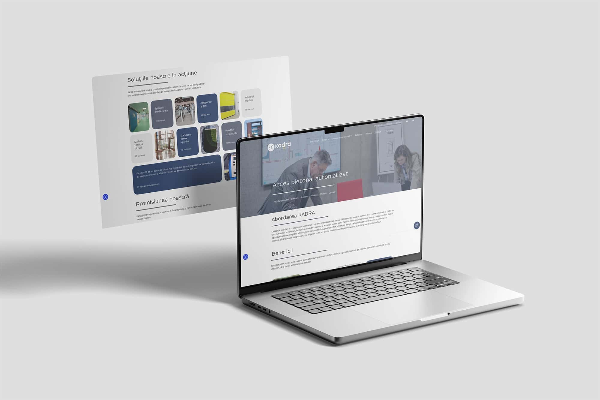 Le site web de KADRA, probablement le site le plus complexe et le plus important que j'aie créé jusqu'à présent, Toud, conception web, conception d'interface utilisateur, conception d'expérience utilisateur