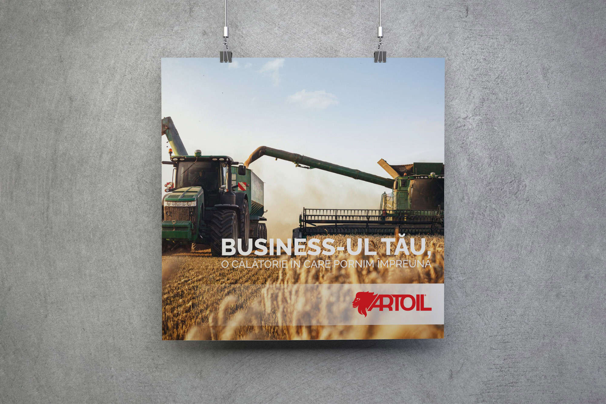 Design de prezentari prezentare design Toud design grafic design PowerPoint Artoil prezentare solutii sector agricol