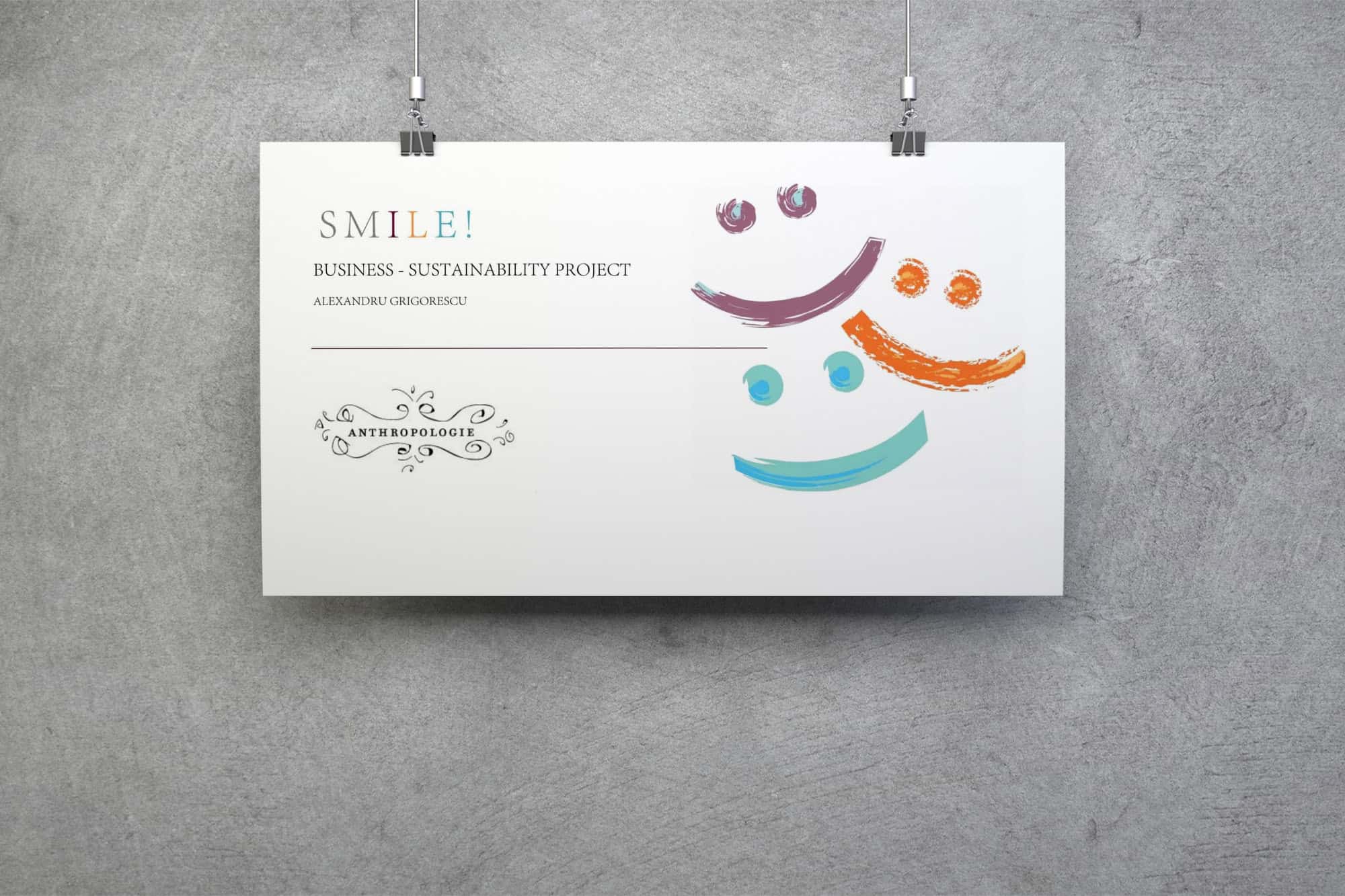 Design de prezentari prezentare design Toud design grafic design PowerPoint Brand Consolidation Anthropologie