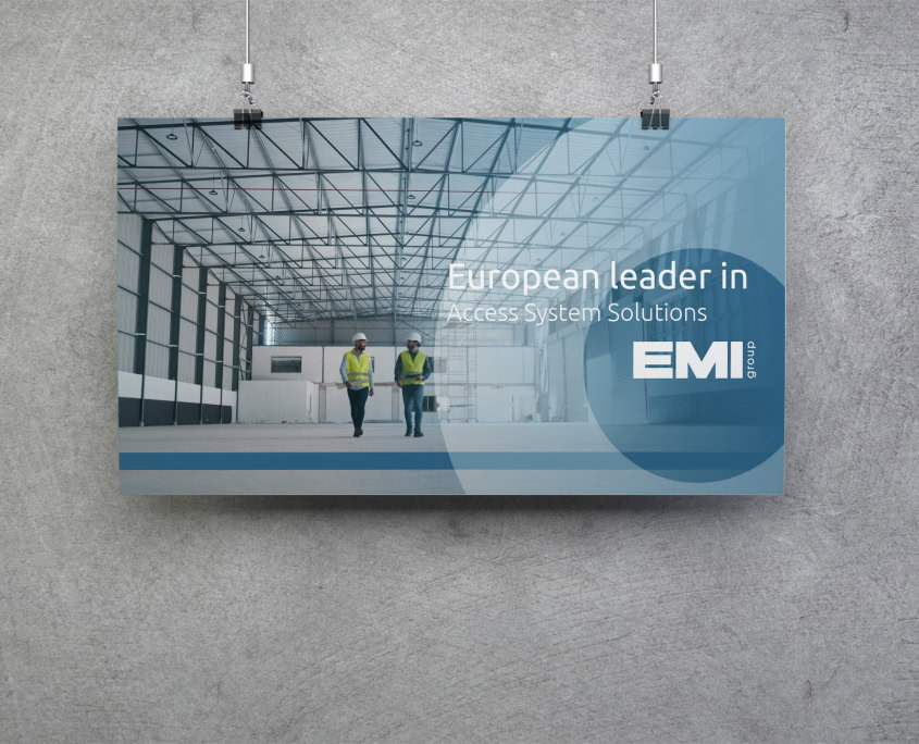 Design de présentations, présentation, design Toud, design graphique, design PowerPoint, EMI Group, présentation corporate