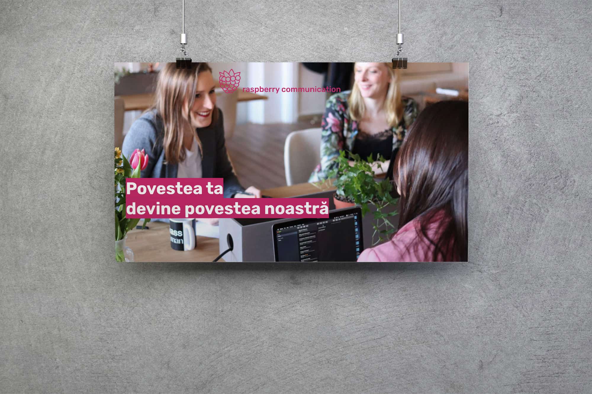 Design de prezentari prezentare design Toud design grafic design PowerPoint Raspberry Communication