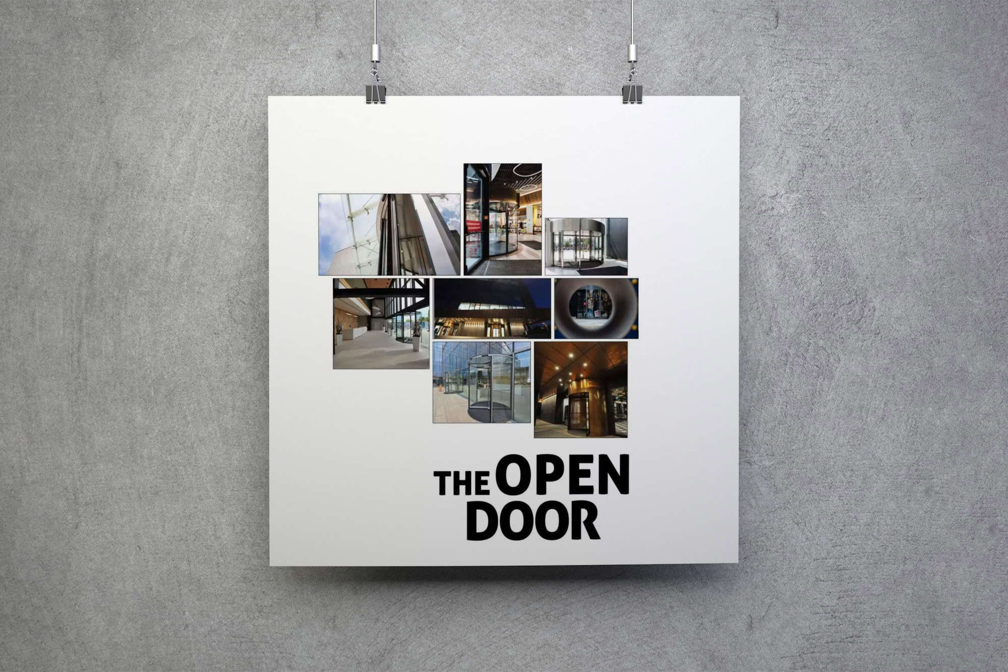 Design de présentations, présentation, design Toud, design graphique, design PowerPoint, The Open Door